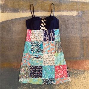 Lilly Pulitzer Patchwork Dress